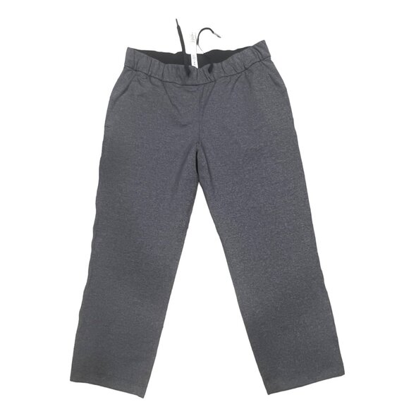 Lululemon On the Fly Crop Joggers Pants Size 8 Gray Activewear Woven 23" - Picture 3 of 7